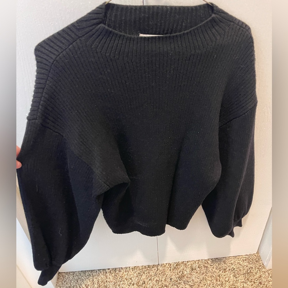 Black sweater